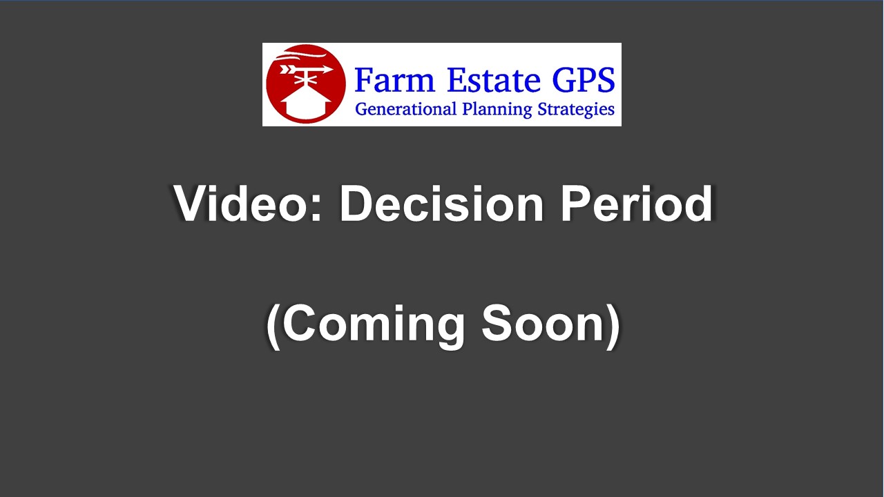HARVEST - How to Prepare for Decision Making
